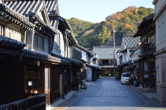 旧笠井邸前
