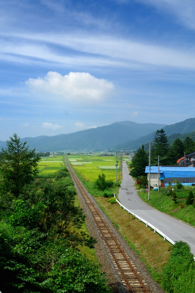 線路はつづくよ…