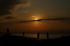 それぞれの夕暮れ