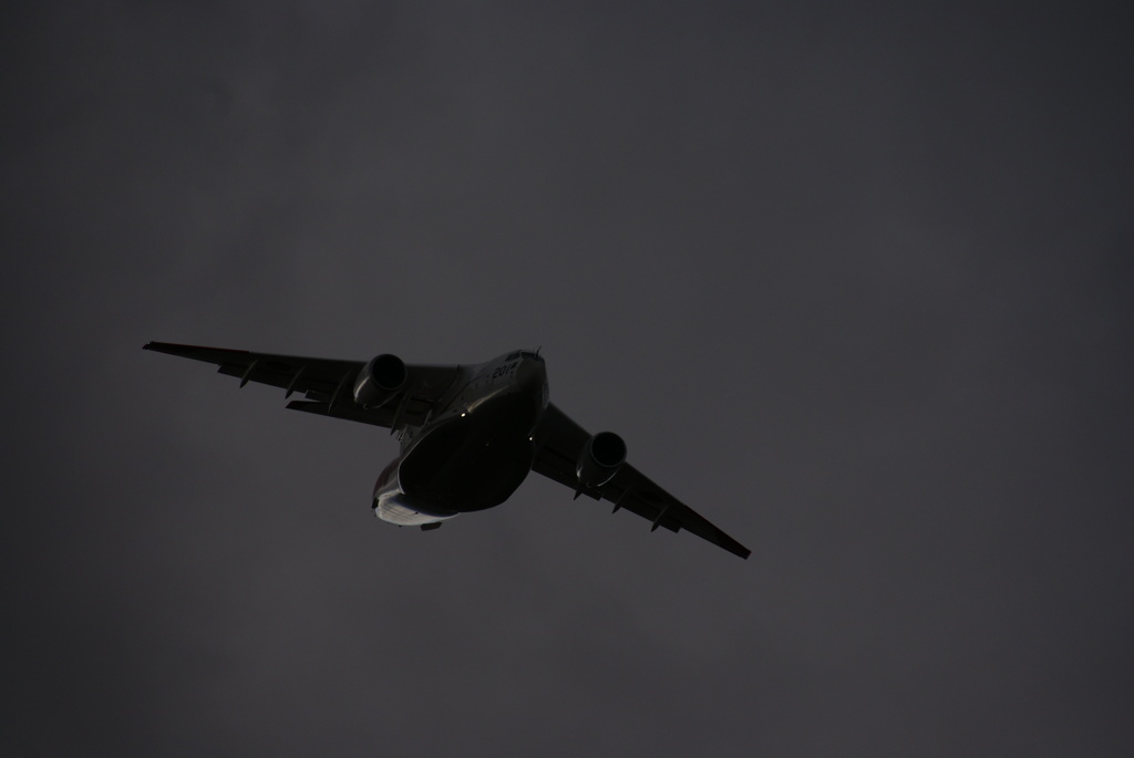 今日は低空
