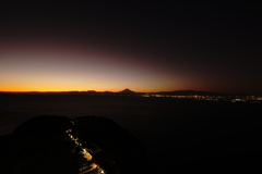 富士山の宵の入り