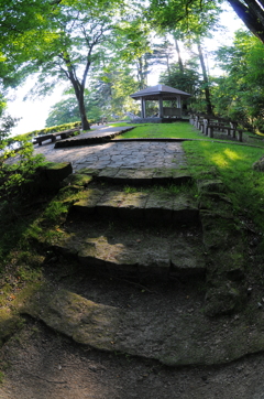 あそこで休もう