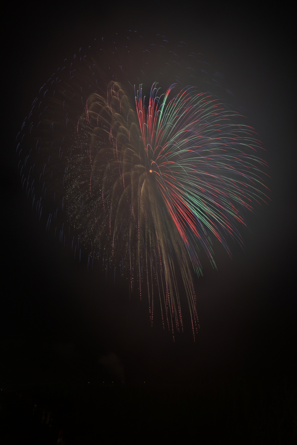 夜露で撤退