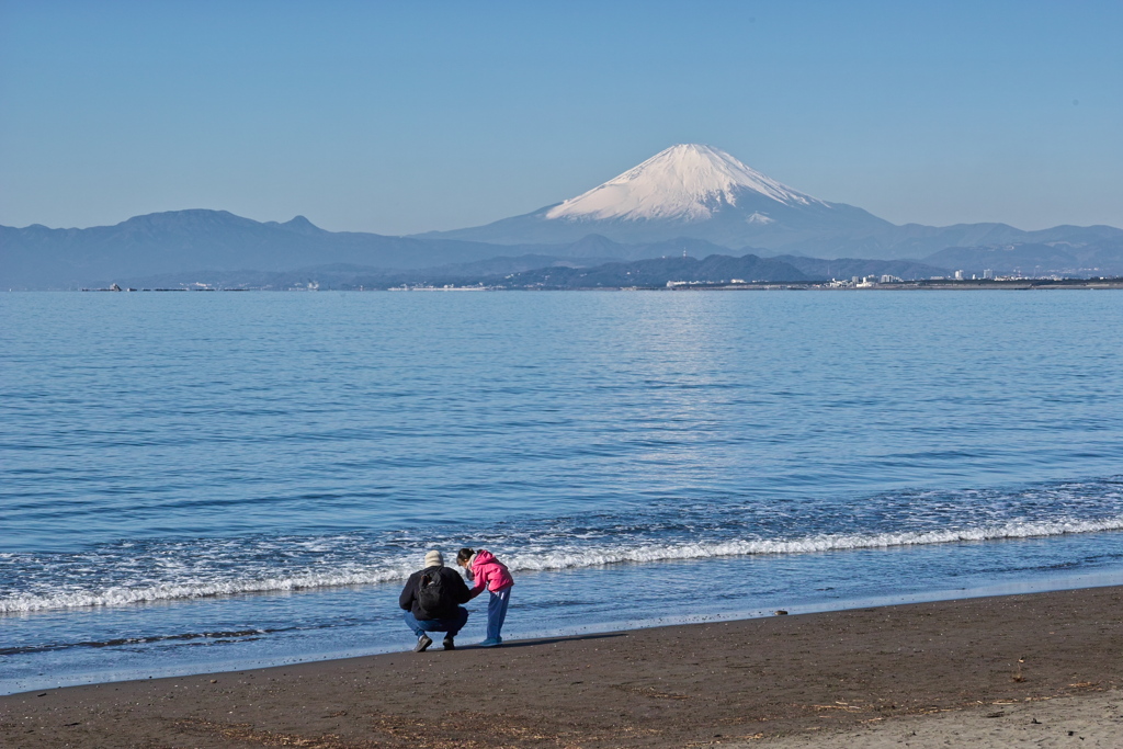 父と娘の海岸線