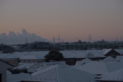 ちょっと降ったようですね