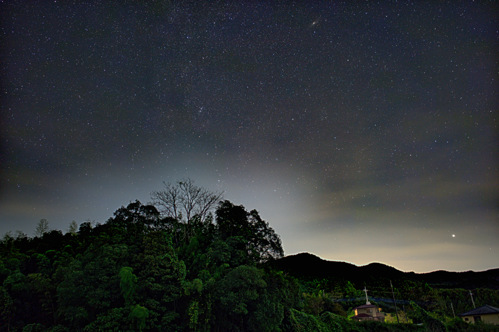 とちぎの夜空に