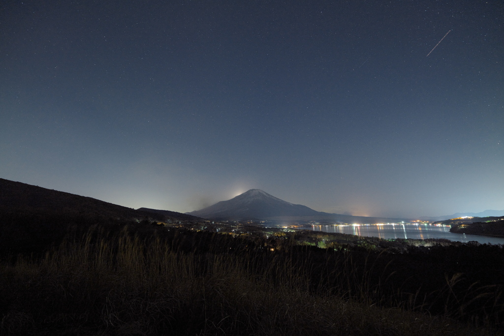 富士星景