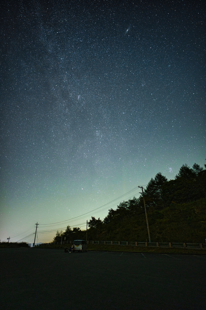 何かの星雲写った