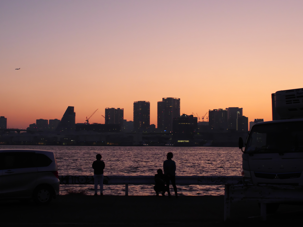 豊海で今日のお見送り