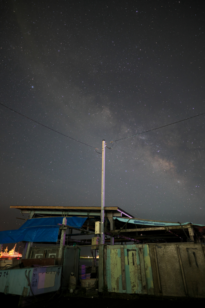 漁師小屋と宇宙