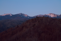 朝の八ヶ岳