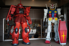 地元にガンダムの基地があったとは