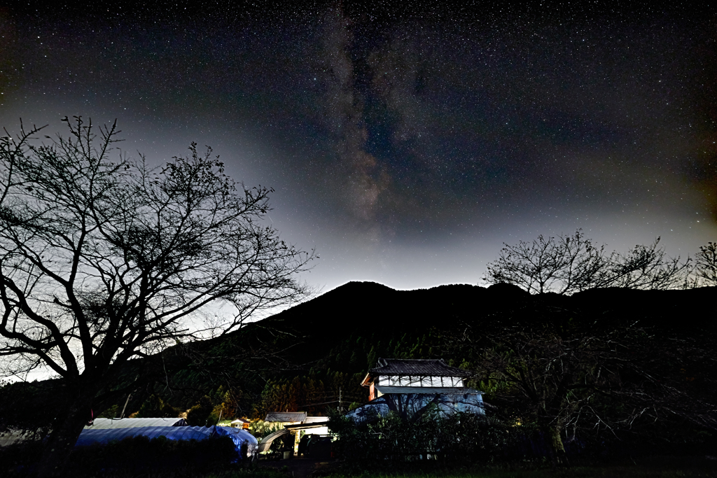 とちぎの夜空に