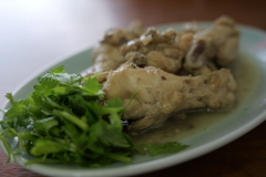 昼に