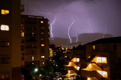 雷撮影は難しい･･･