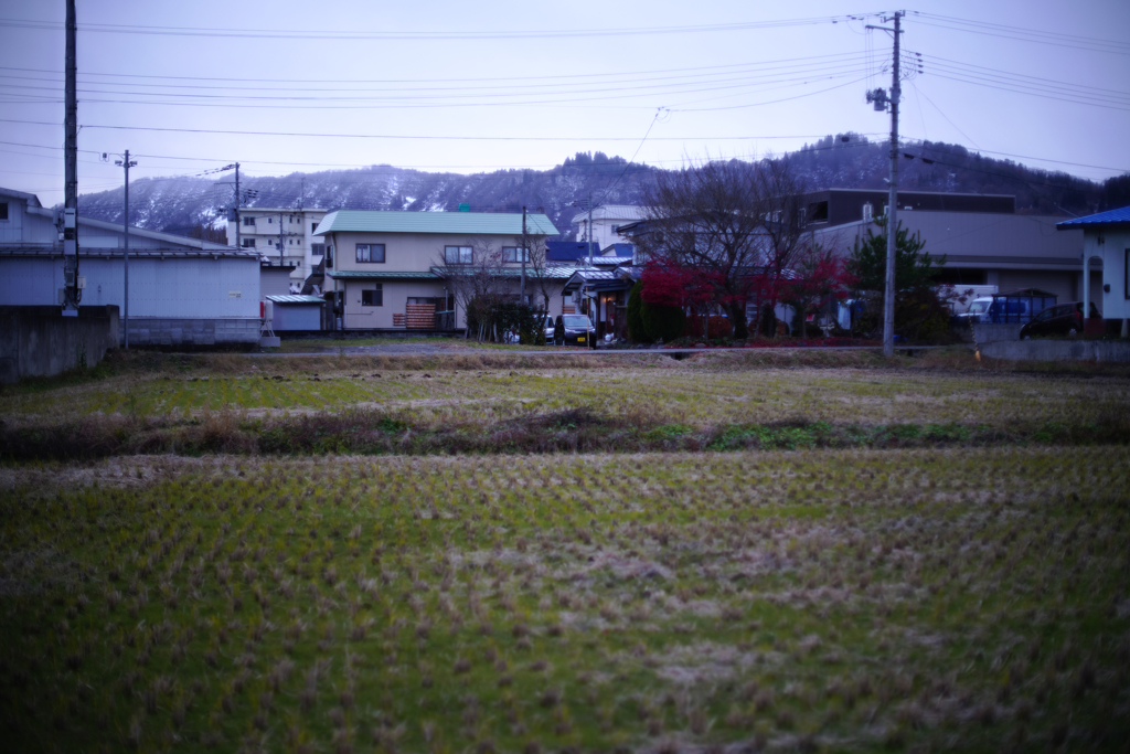 コンビニから