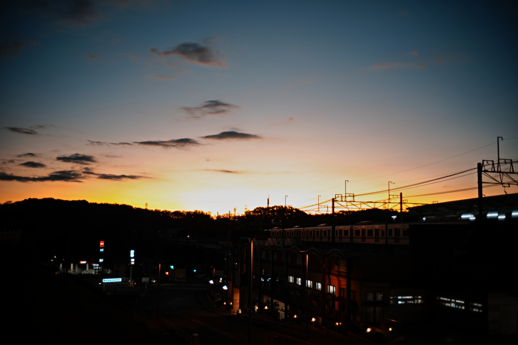 出勤の朝