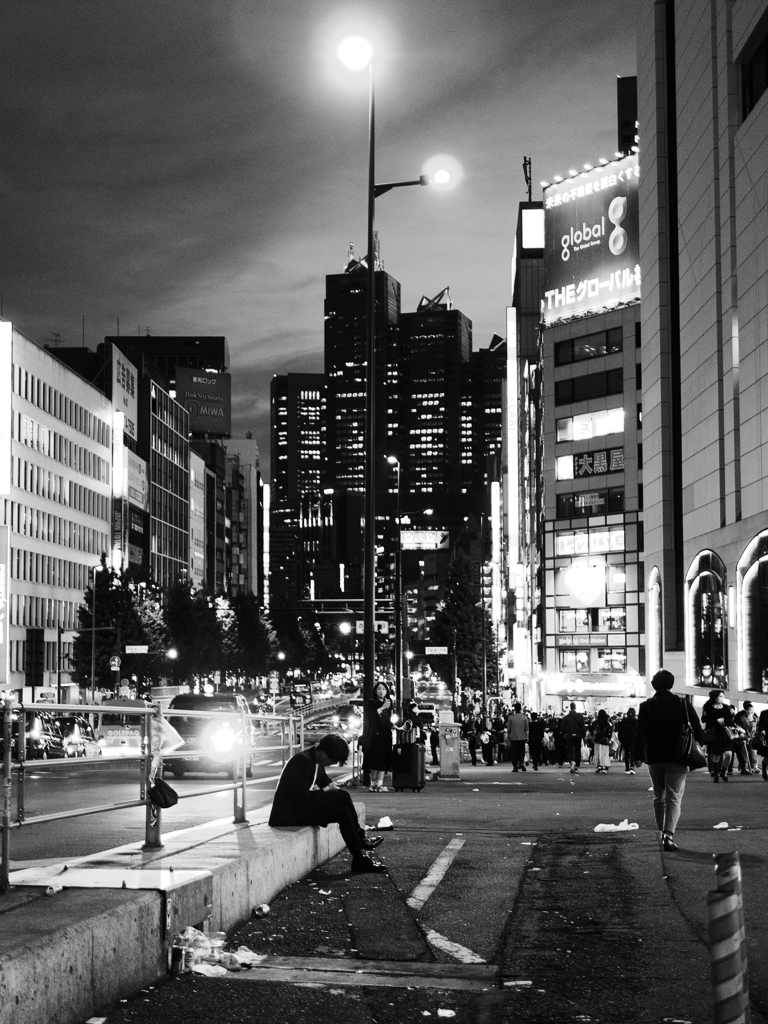 家路の途中