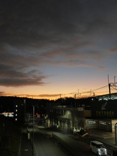 空の色が良い月曜日