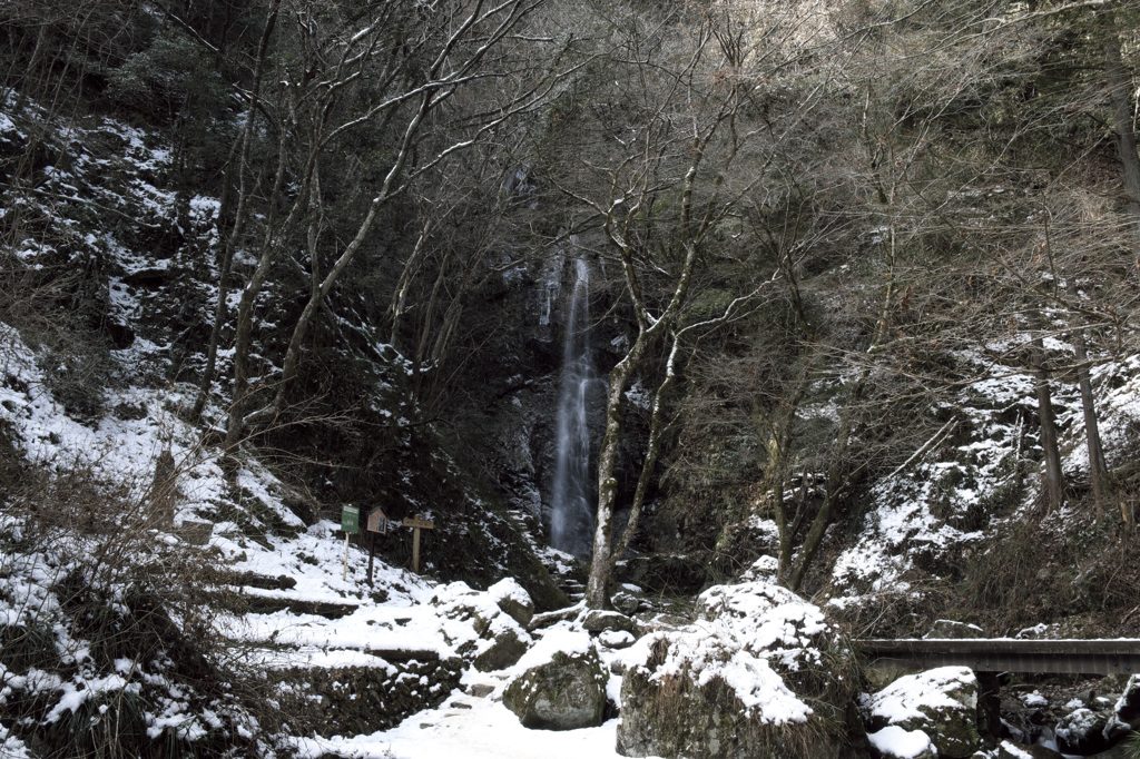 払沢の雪景