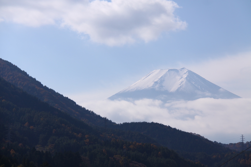 忍野村への道中