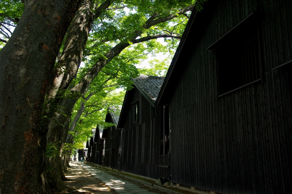 酒田の山居倉庫