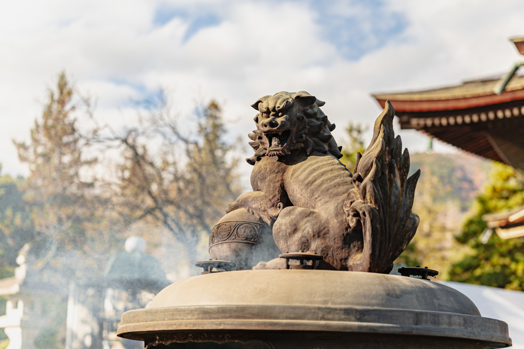 狛犬ポートレート