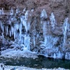 三十槌の氷柱