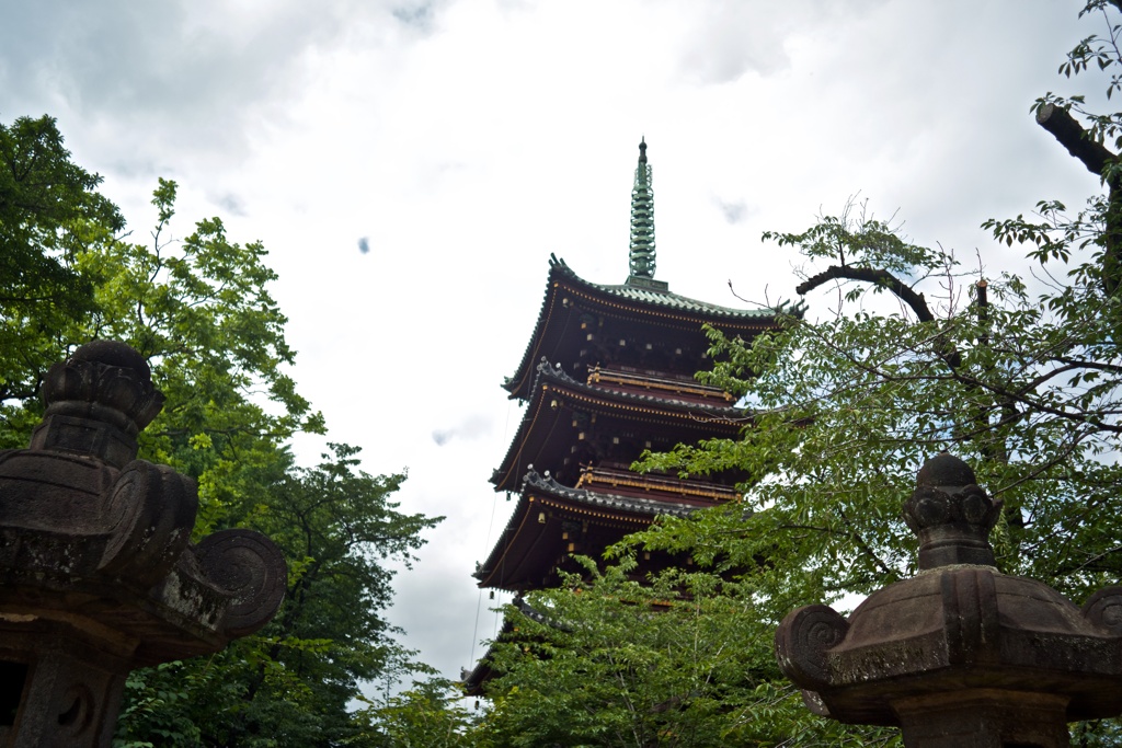 上野五重塔