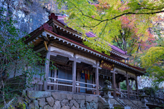 山寺の秋