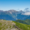 富士見岳山頂より