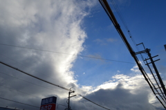 雨上がりの空