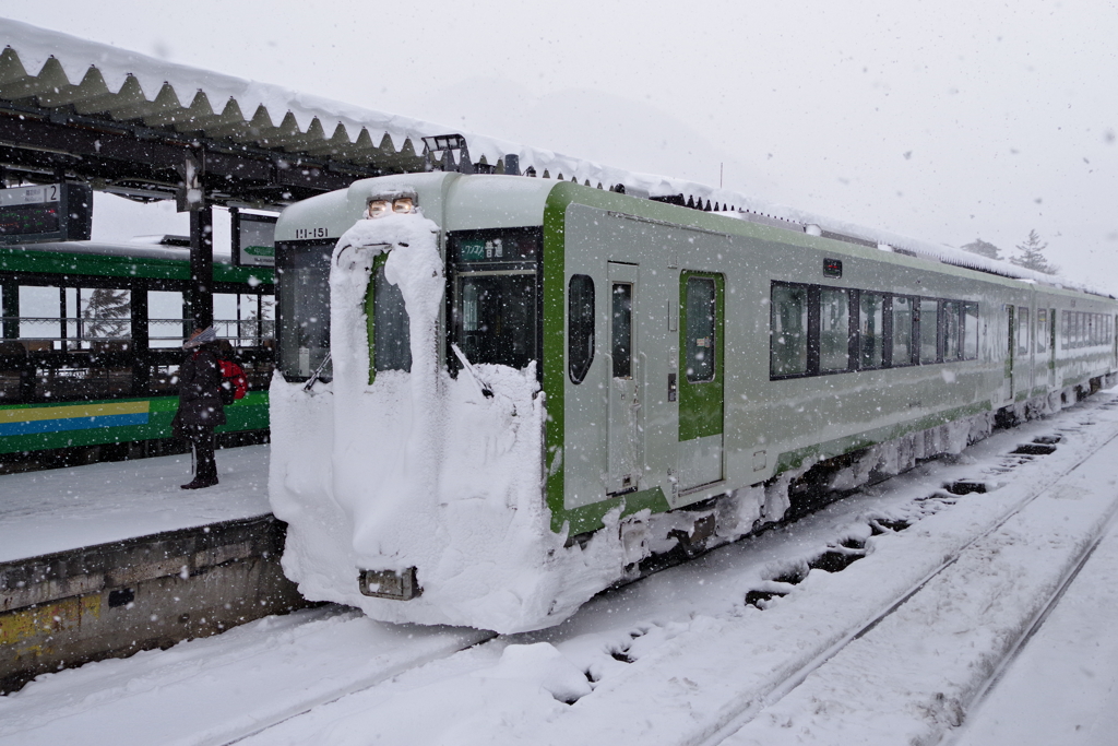 とある雪景色