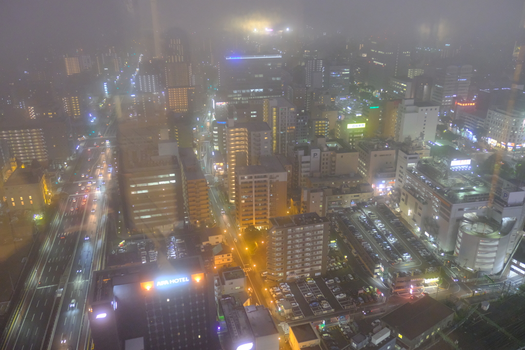 もやっと夜景