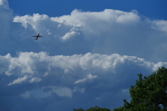 今日の空