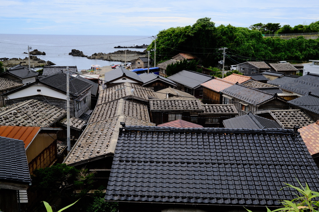 集落と屋根