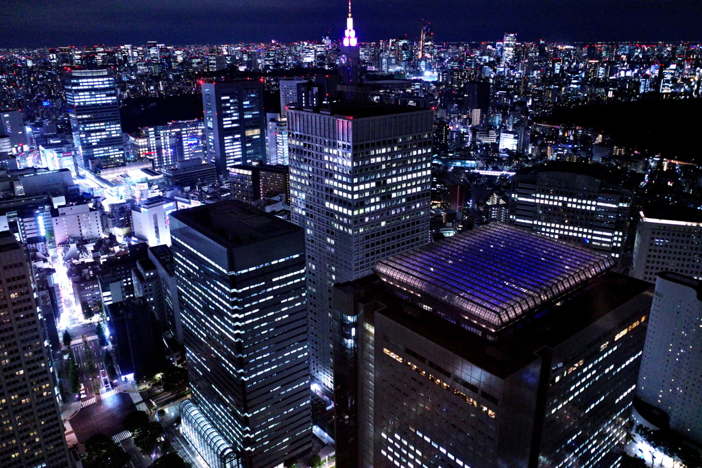 ビル夜景