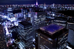 ビル夜景