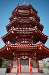 朱五重塔