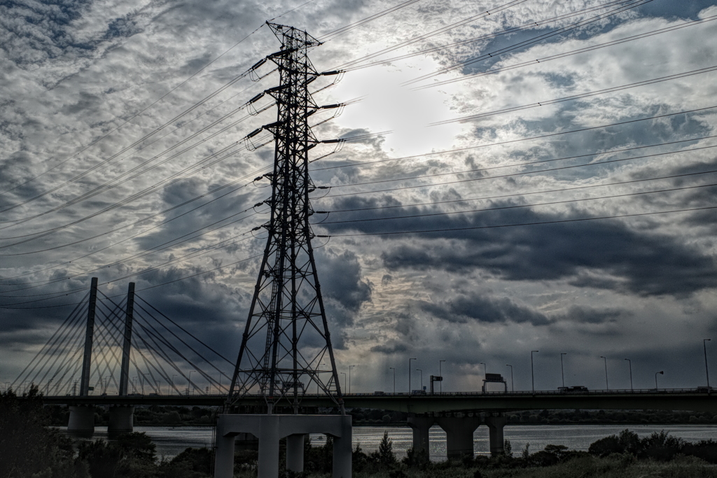 今日の空