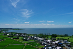 快晴の湖