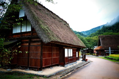茅葺き屋根集落