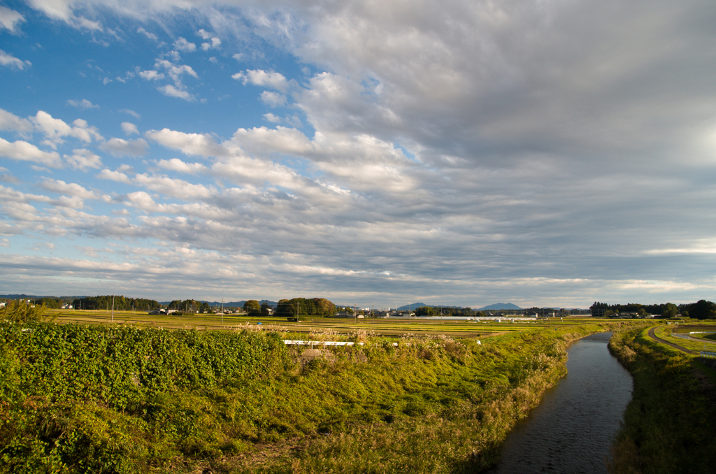 初秋田園