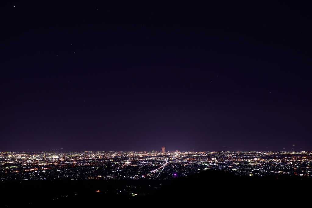 広大な夜景