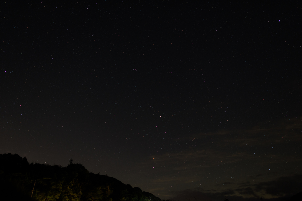 大山町の星空α