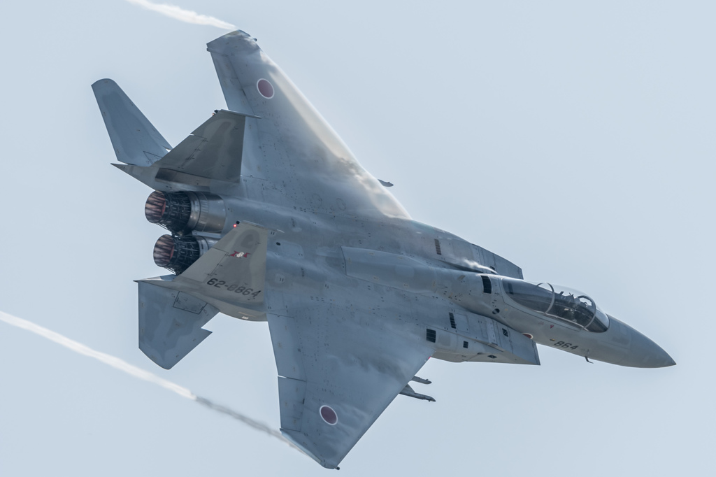 千歳基地航空祭 F-15機動飛行