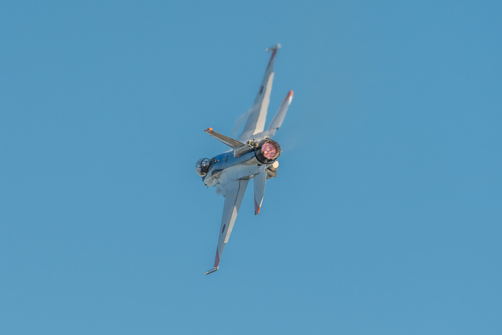 岐阜基地航空祭事前訓練（F-2A機動飛行）