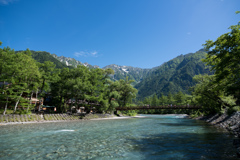 初夏の上高地