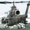 立川防災航空祭帰投（AH-1S）