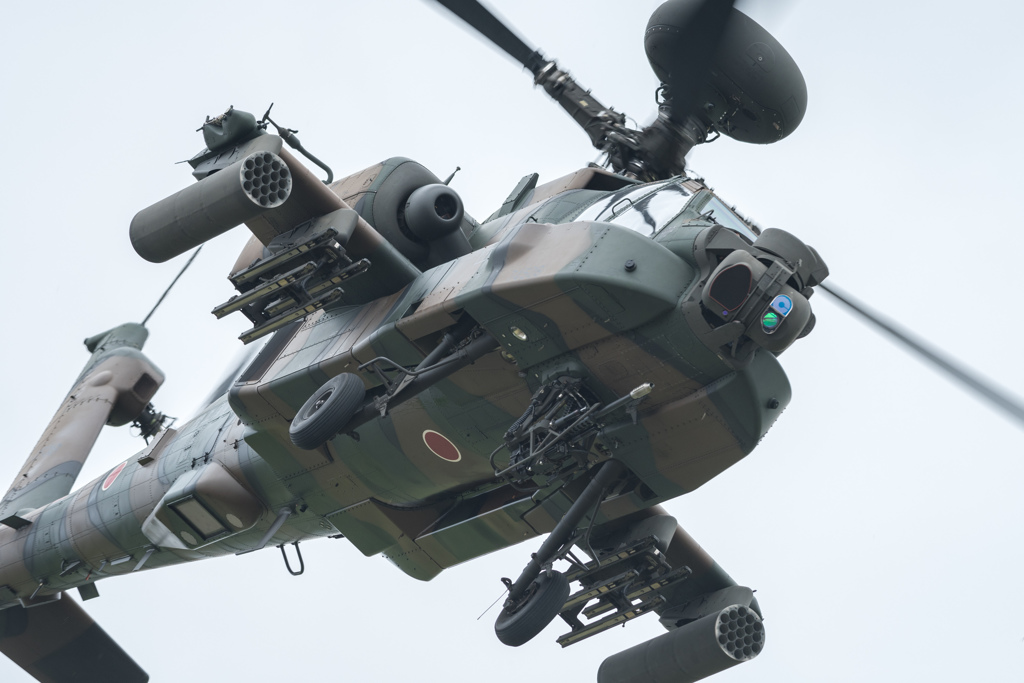 立川防災航空祭飛行展示（AH-64D）